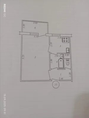 Фото 1 1-комн. квартира в Ялангаче