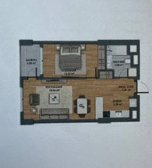 Фото 5 2-комн. квартира в Daho