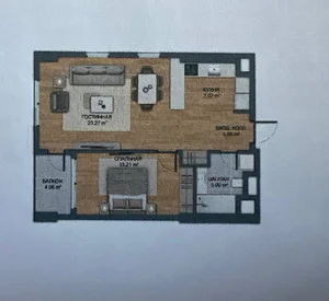 Фото 6 2-комн. квартира в Daho