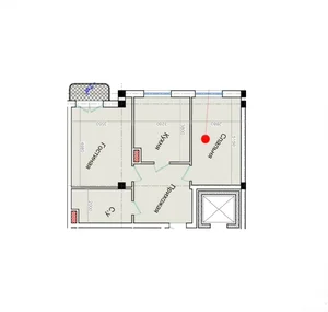 Фото 8 2-комн. квартира в River House