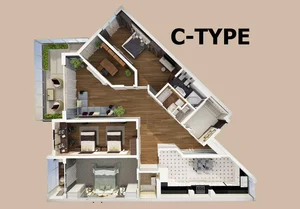 Фото 1 4-комн. квартира в Seoul Mun