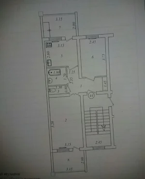 Фото 8 2-комн. квартира в Юнусабад