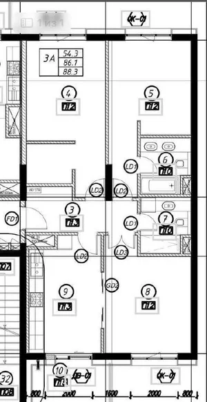 Фото 2 3-комн. квартира в O’z Mahal