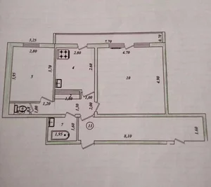 Фото 3 2-комн. квартира в Чилонзор тумани