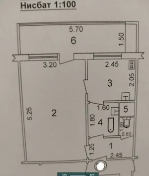 Фото 3 1-комн. квартира в Яшнабадский р-н Ташсельмаш Парк