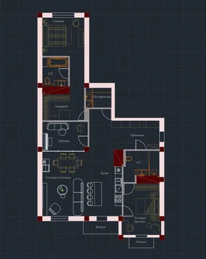 Фото 9 3-комн. квартира в Mirabad Elite