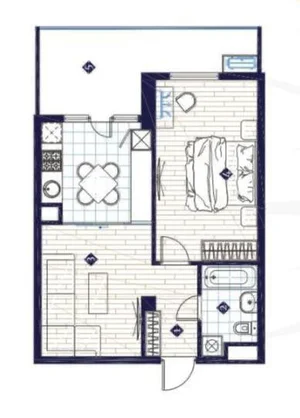 Фото 7 2-комн. квартира в Imperial Club City