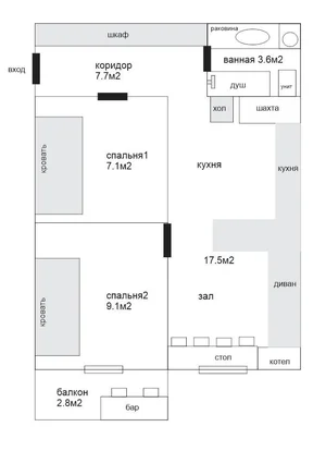 Фото 10 3-комн. квартира в Дубовая / базарчик