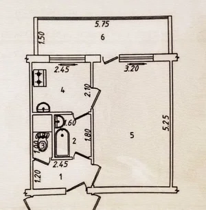 Фото 1 2-комн. квартира в Юнус Абад-6